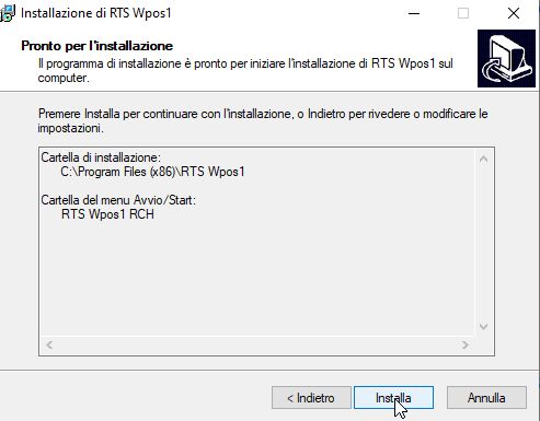 Installazione driver per registratore di cassa