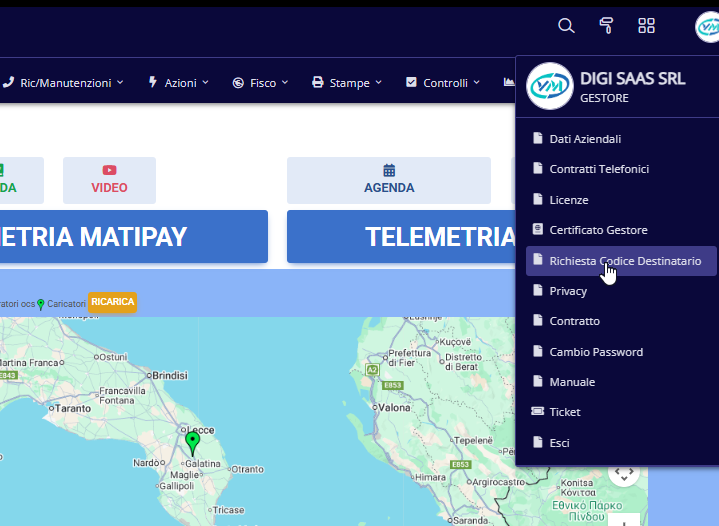 richiesta_codice_sdi003 Richiesta codice destinatario/codice SDI