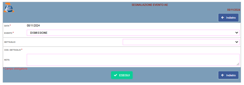 Dismissione sistemi master