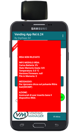 Ritiro dati con SMART IRDA