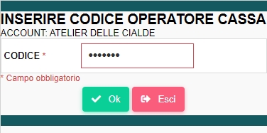 Creazione negozio