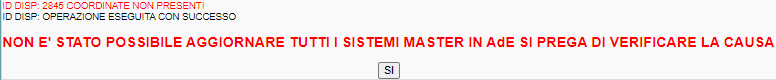 Controllo sistemi master