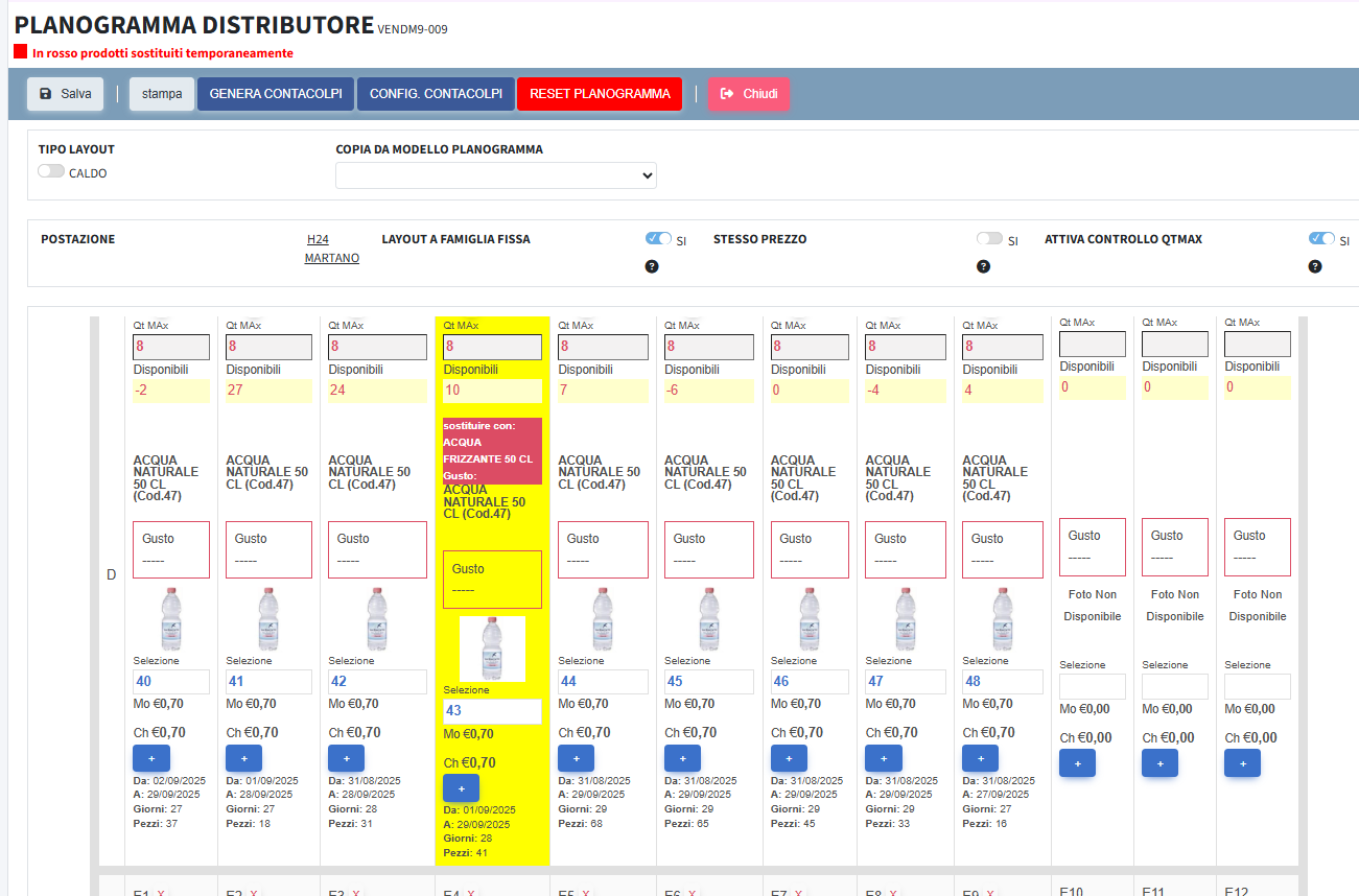 sostituzione_prodotto Planogrammi con Matipay